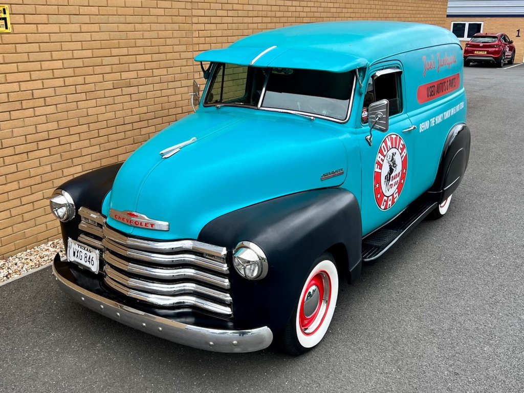 USED 1951 CHEVROLET 3100 Custom Panel Van // 5700 V8 // Promo Van // px swap 