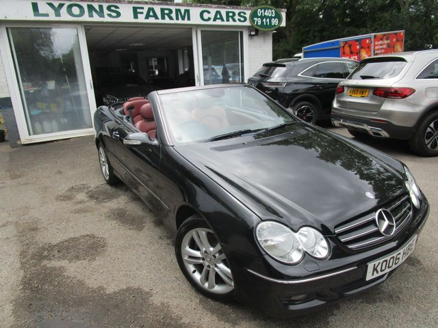 2006 06 Mercedes-Benz Clk 3.0 CLK280 AVANTGARDE 2d 228 BHP