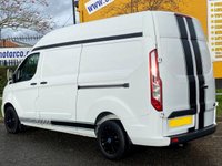 USED 2017 17 FORD TRANSIT CUSTOM 310 TDCi 130 L2 LWB HIGH ROOF PANEL VAN FWD Full Service history print out