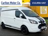 USED 2017 17 FORD TRANSIT CUSTOM 310 TDCi 130 L2 LWB HIGH ROOF PANEL VAN FWD Full Service history print out