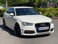 USED 2014 64 AUDI A3 2.0 TDI S LINE 3d 182 BHP 