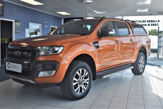 2018 68 Ford Ranger 3.2 WILDTRAK 4X4 DCB TDCI 4d 197 BHP ONLY 15,000 MILES