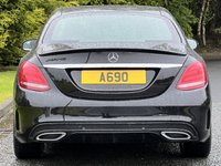USED 2018 18 MERCEDES-BENZ C-CLASS 2.1 C 220 D AMG LINE 4d 170 BHP Sat Nav Leather AMG Alloys