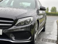 USED 2018 18 MERCEDES-BENZ C-CLASS 2.1 C 220 D AMG LINE 4d 170 BHP Sat Nav Leather AMG Alloys