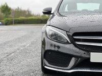 USED 2018 18 MERCEDES-BENZ C-CLASS 2.1 C 220 D AMG LINE 4d 170 BHP Sat Nav Leather AMG Alloys