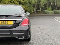 USED 2018 18 MERCEDES-BENZ C-CLASS 2.1 C 220 D AMG LINE 4d 170 BHP Sat Nav Leather AMG Alloys