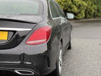 USED 2018 18 MERCEDES-BENZ C-CLASS 2.1 C 220 D AMG LINE 4d 170 BHP Sat Nav Leather AMG Alloys