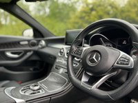 USED 2018 18 MERCEDES-BENZ C-CLASS 2.1 C 220 D AMG LINE 4d 170 BHP Sat Nav Leather AMG Alloys