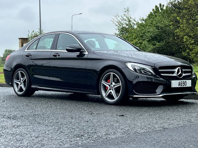 2018 18 Mercedes-Benz C-Class 2.1 C 220 D AMG LINE 4d 170 BHP