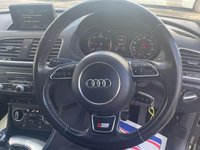 USED 2015 65 AUDI Q3 2.0 TDI S LINE 5d 148 BHP ONLY 2 OWNERS FROM NEW FINISHED IN MYTHOS BLCK METALLIC+MEGA SPEC+SATELLITE NAVIGATION+PARK ASSIST+AIR CONDITIONING+READY TO DRIVE AWAY+FINANCE AND EXTENDED WARRANTY AVAILABLE ON THIS USED VEHICLE!!!!