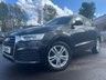 USED 2015 65 AUDI Q3 2.0 TDI S LINE 5d 148 BHP ONLY 2 OWNERS FROM NEW FINISHED IN MYTHOS BLCK METALLIC+MEGA SPEC+SATELLITE NAVIGATION+PARK ASSIST+AIR CONDITIONING+READY TO DRIVE AWAY+FINANCE AND EXTENDED WARRANTY AVAILABLE ON THIS USED VEHICLE!!!!