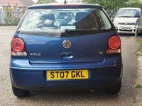 USED 2007 07 VOLKSWAGEN POLO 1.2 S 5d 63 BHP 