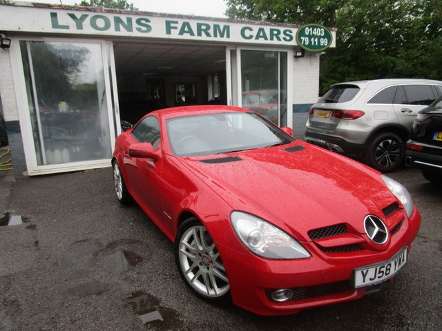 2008 58 Mercedes-Benz Slk 1.8 SLK200 KOMPRESSOR 2d 184 BHP CONVERTIBLE