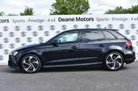 USED 2020 69 AUDI S3 2.0 S3 SPORTBACK TFSI QUATTRO BLACK EDITION 5d 296 BHP PANROOF  BLACK STYLE PK/TECH PACK/PHONE BOX