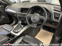 USED 2015 56 AUDI Q5 TDI QUATTRO S LINE PLUS S/S UK DELIVERY FLAT FEE &pound;100*VIDEO AVAILABLE*FINANCE ARRANGED*PART EX*HPI CLEAR