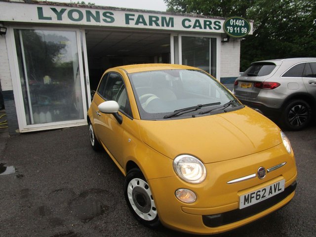 2012 62 Fiat 500 1.2 COLOUR THERAPY 3d 69 BHP