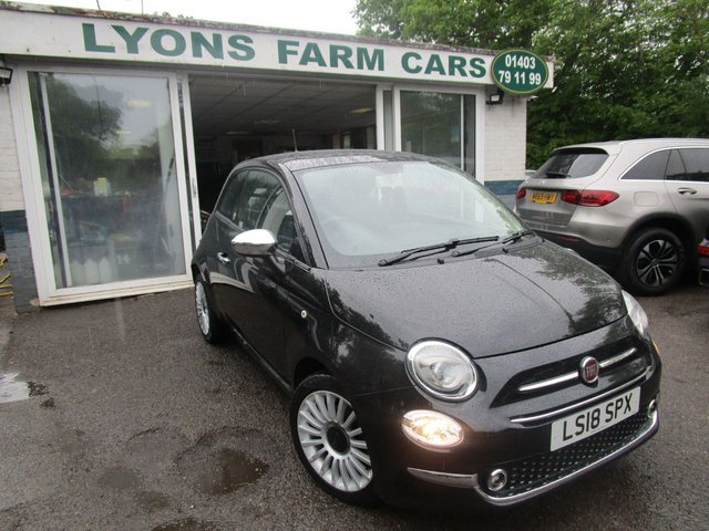 2018 18 Fiat 500 1.2 MIRROR 3d 69 BHP *SPECIAL EDITION WITH SUNROOF + ALLOYS*