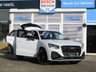 USED 2021 21 AUDI Q2 1.5 TFSI S LINE BLACK EDITION 5d 148 BHP Finished in GLACIER WHITE MET with contrasting SPORTS Alcantara TRIM. This Audi Q2 is designed to give you the feel-good factor of an Audi A3, but with a higher driving position and the extra feeling of security that comes with it. The balance of Manufacturers warranty will give you that extra peace of mind. Features include Sat Nav, Park Sensors, DAB, B/Tooth and much more.