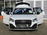 USED 2021 21 AUDI Q2 1.5 TFSI S LINE BLACK EDITION 5d 148 BHP Finished in GLACIER WHITE MET with contrasting SPORTS Alcantara TRIM. This Audi Q2 is designed to give you the feel-good factor of an Audi A3, but with a higher driving position and the extra feeling of security that comes with it. The balance of Manufacturers warranty will give you that extra peace of mind. Features include Sat Nav, Park Sensors, DAB, B/Tooth and much more.