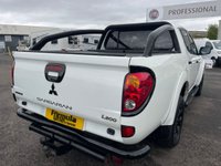USED 2014 14 MITSUBISHI L200 2.5 DI-D 4X4 BARBARIAN BLACK LB DCB 175 BHP NO VAT+BIG SPEC+FULL LEATHER+REAR SINGLE HOOP ROLL BAR+NO VAT+ALLOY WHEELS+AIR CONDITIONING+NO VAT+SERVICE HISTORY+1 FULL YEARS MOT PRIOR TO COLLECTION+NO VAT+FINANCE AND EXTENDED WARRANTY AVAILABLE ON THIS USED VEHICLE!!!!!!