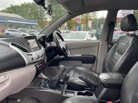 USED 2014 14 MITSUBISHI L200 2.5 DI-D 4X4 BARBARIAN BLACK LB DCB 175 BHP NO VAT+BIG SPEC+FULL LEATHER+REAR SINGLE HOOP ROLL BAR+NO VAT+ALLOY WHEELS+AIR CONDITIONING+NO VAT+SERVICE HISTORY+1 FULL YEARS MOT PRIOR TO COLLECTION+NO VAT+FINANCE AND EXTENDED WARRANTY AVAILABLE ON THIS USED VEHICLE!!!!!!