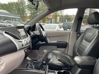 USED 2014 14 MITSUBISHI L200 2.5 DI-D 4X4 BARBARIAN BLACK LB DCB 175 BHP NO VAT+BIG SPEC+FULL LEATHER+REAR SINGLE HOOP ROLL BAR+NO VAT+ALLOY WHEELS+AIR CONDITIONING+NO VAT+SERVICE HISTORY+1 FULL YEARS MOT PRIOR TO COLLECTION+NO VAT+FINANCE AND EXTENDED WARRANTY AVAILABLE ON THIS USED VEHICLE!!!!!!