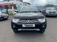 USED 2014 14 MITSUBISHI L200 2.5 DI-D 4X4 BARBARIAN LB DCB 175 BHP NO VAT+ONLY 2 FORMER KEEPERS FROM NEW+REAR TRUCK MAN TOP+LOAD LINER+FULL LEATHER+NO VAT+READY TO DRIVE AWAY TODAY+NO VAT+FINANCE AND EXTENDED WARRANTY AVAILABLE ON THIS USED VEHICLE!!!!
