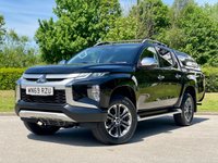 USED 2019 69 MITSUBISHI L200 2.3 DI-D WARRIOR DCB 148 BHP LEATHER+ SAT NAV + CANOPY