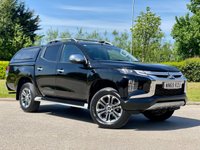 USED 2019 69 MITSUBISHI L200 2.3 DI-D WARRIOR DCB 148 BHP LEATHER+ SAT NAV + CANOPY