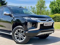 USED 2019 69 MITSUBISHI L200 2.3 DI-D WARRIOR DCB 148 BHP LEATHER+ SAT NAV + CANOPY