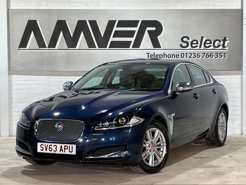 USED 2013 63 JAGUAR XF 2.2 D LUXURY 4d 200 BHP 