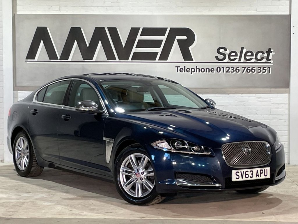 USED 2013 63 JAGUAR XF 2.2 D LUXURY 4d 200 BHP 