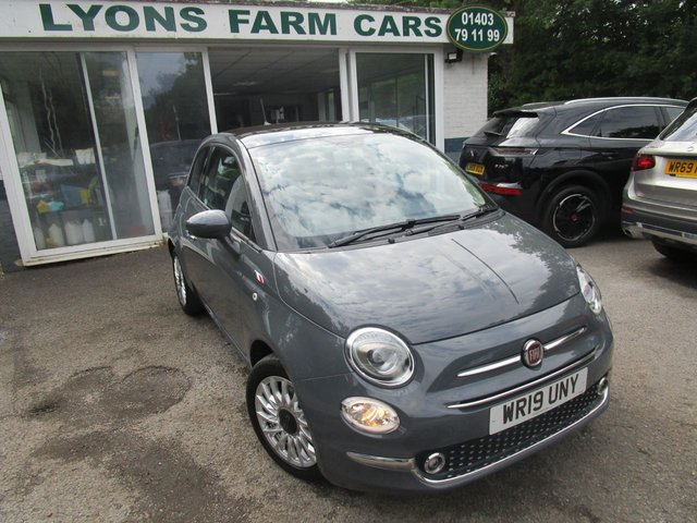 2019 19 Fiat 500 1.2 LOUNGE 3d 69 BHP NEW SHAPE