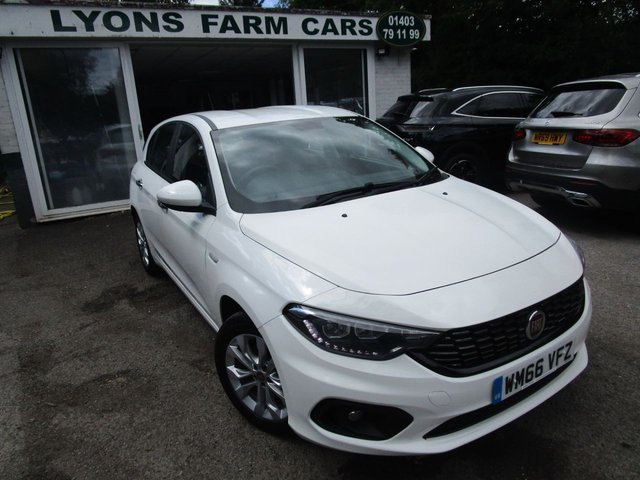 2016 66 Fiat Tipo 1.4 T-JET EASY PLUS 5d 118 BHP