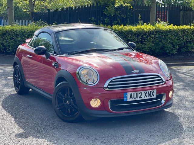 2012 12 MINI Coupe 1.6 COOPER 2d 120 BHP