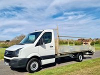 USED 2014 64 VOLKSWAGEN CRAFTER 2.0 CR35 TDI C/C 136 BHP Beavertail 