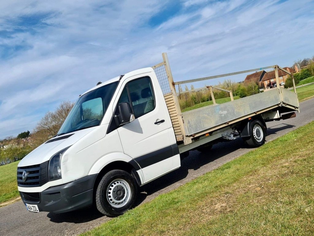 USED 2014 64 VOLKSWAGEN CRAFTER 2.0 CR35 TDI C/C 136 BHP Beavertail 