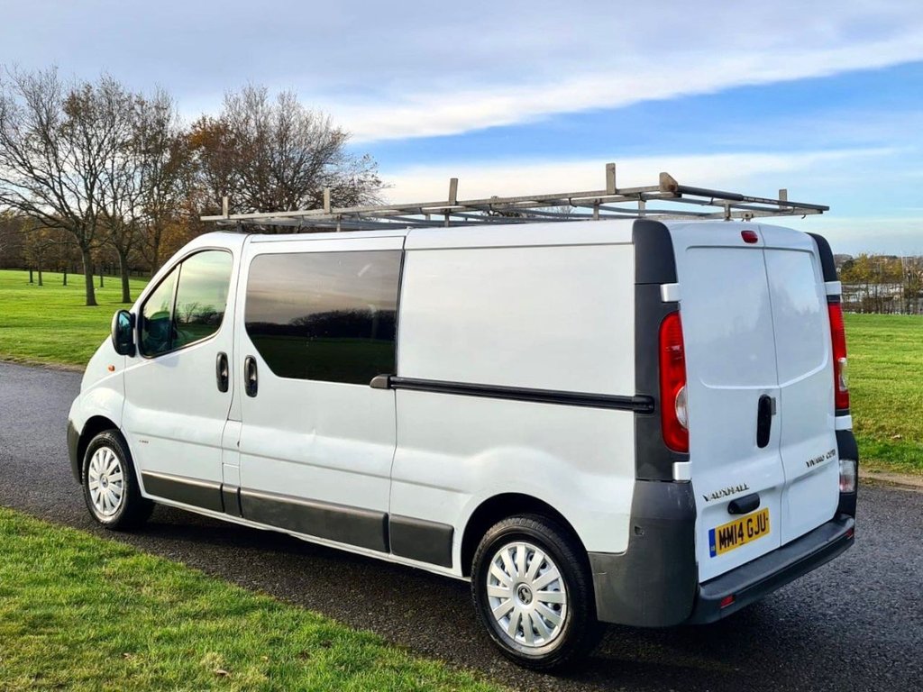 USED 2014 14 VAUXHALL VIVARO 2.0 2900 CDTI 113 BHP 