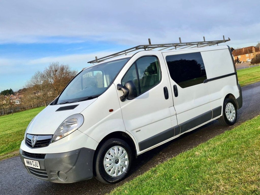 USED 2014 14 VAUXHALL VIVARO 2.0 2900 CDTI 113 BHP 