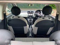 USED 2013 13 FIAT 500 1.2 LOUNGE 3d 69 BHP LOW MILEAGE - ONLY &pound;30.00 12 MONTHS TAX - PANORAMIC GLASS ROOF - 16 INCH GLOSS BLACK ALLOYS - 2 FORMER KEEPERS - LOW INSURANCE GROUP - IDEAL 1SR CAR