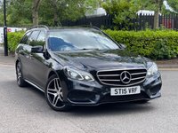 USED 2015 15 MERCEDES-BENZ E-CLASS 2.1 E220 BLUETEC AMG NIGHT EDITION 5d 174 BHP 