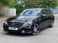 USED 2015 15 MERCEDES-BENZ E-CLASS 2.1 E220 BLUETEC AMG NIGHT EDITION 5d 174 BHP 