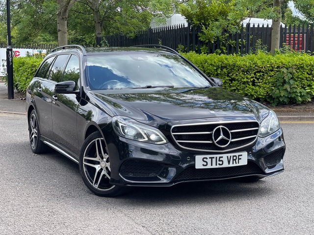 2015 15 Mercedes-Benz E-Class 2.1 E220 BLUETEC AMG NIGHT EDITION 5d 174 BHP