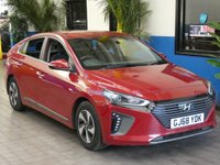 USED 2018 68 HYUNDAI IONIQ 1.6 PREMIUM 5d 140 BHP SAT NAV REAR VIEW CAMERA HYUNDAI WARRANTY TILL OCT 2023