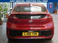 USED 2018 68 HYUNDAI IONIQ 1.6 PREMIUM 5d 140 BHP SAT NAV REAR VIEW CAMERA HYUNDAI WARRANTY TILL OCT 2023