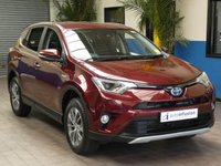 USED 2017 17 TOYOTA RAV4 2.5 VVT-I BUSINESS EDITION PLUS TSS 5d 197 BHP SAT NAV REAR VIEW CAMERA TOYOTA WARRANTY TILL JULY 2027 ONE OWNER FSH