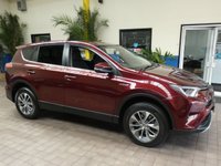 USED 2017 17 TOYOTA RAV4 2.5 VVT-I BUSINESS EDITION PLUS TSS 5d 197 BHP SAT NAV REAR VIEW CAMERA TOYOTA WARRANTY TILL JULY 2027 ONE OWNER FSH