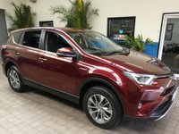 USED 2017 17 TOYOTA RAV4 2.5 VVT-I BUSINESS EDITION PLUS TSS 5d 197 BHP SAT NAV REAR VIEW CAMERA TOYOTA WARRANTY TILL JULY 2027 ONE OWNER FSH