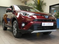USED 2017 17 TOYOTA RAV4 2.5 VVT-I BUSINESS EDITION PLUS TSS 5d 197 BHP SAT NAV REAR VIEW CAMERA TOYOTA WARRANTY TILL JULY 2027 ONE OWNER FSH