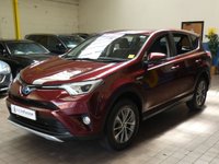 USED 2017 17 TOYOTA RAV4 2.5 VVT-I BUSINESS EDITION PLUS TSS 5d 197 BHP SAT NAV REAR VIEW CAMERA TOYOTA WARRANTY TILL JULY 2027 ONE OWNER FSH